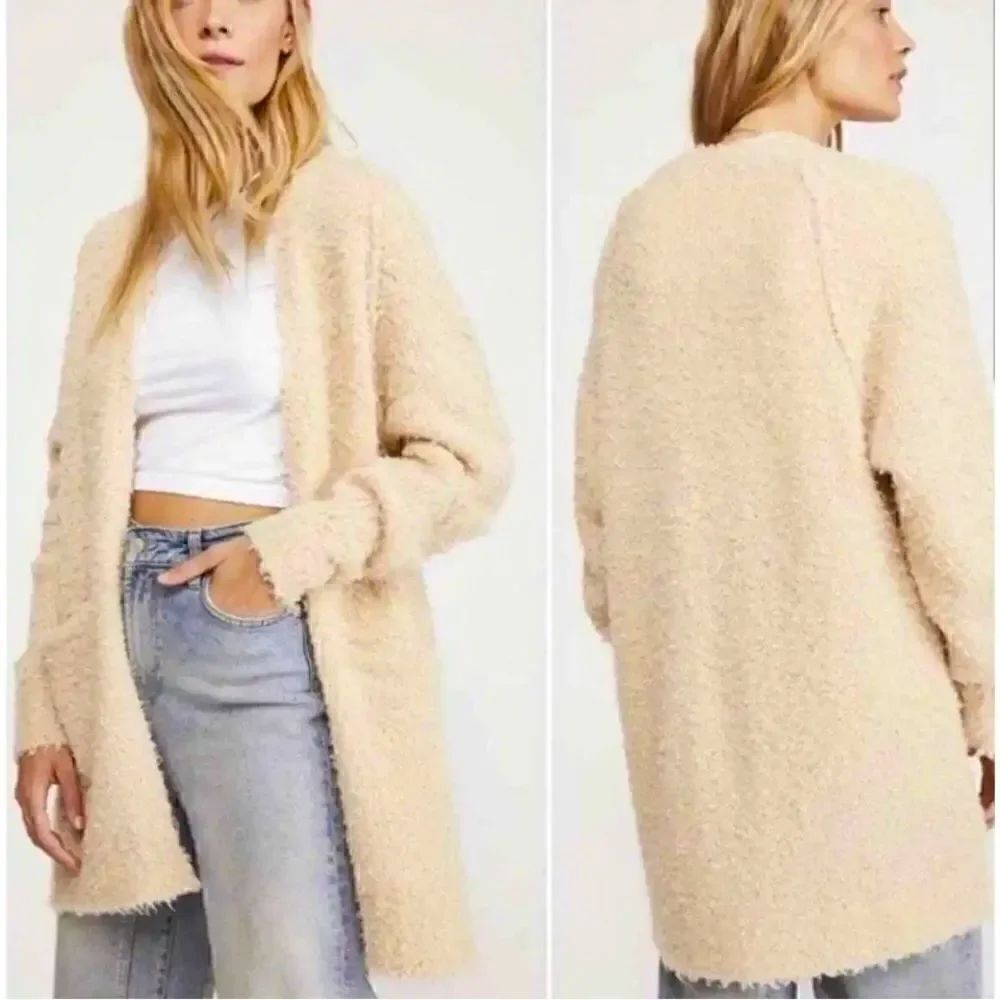 Free People Once In A Lifetime eyelash cardigan